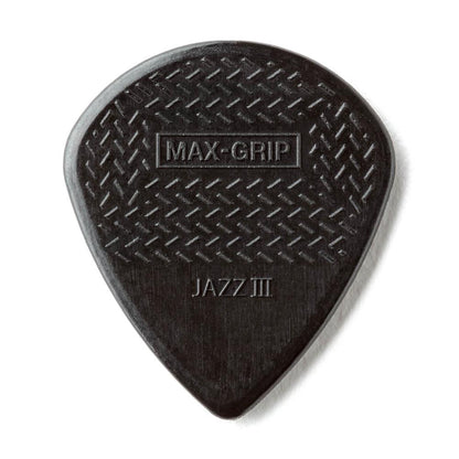 Jim Dunlop ジム ダンロップ 471R MAX-GRIP JAZZ III ギターピック 1枚入り