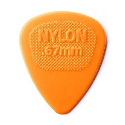 Jim Dunlop NYLON ミディ ナイロンギターピック 1枚入り