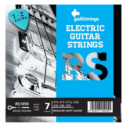 Gallistrings RSシリーズ ニッケルコーティングエレキギター弦 7弦 RS954 RS1059