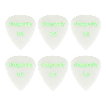 Dragonfly TDシリーズ ティアドロップギターピック 6枚入り