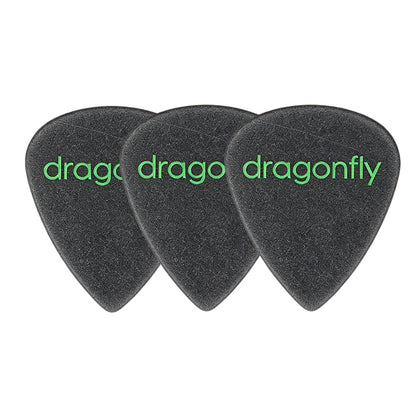 Dragonfly  TD-HGシリーズ ティアドロップ型ギターピック マット仕上げ 3枚入り