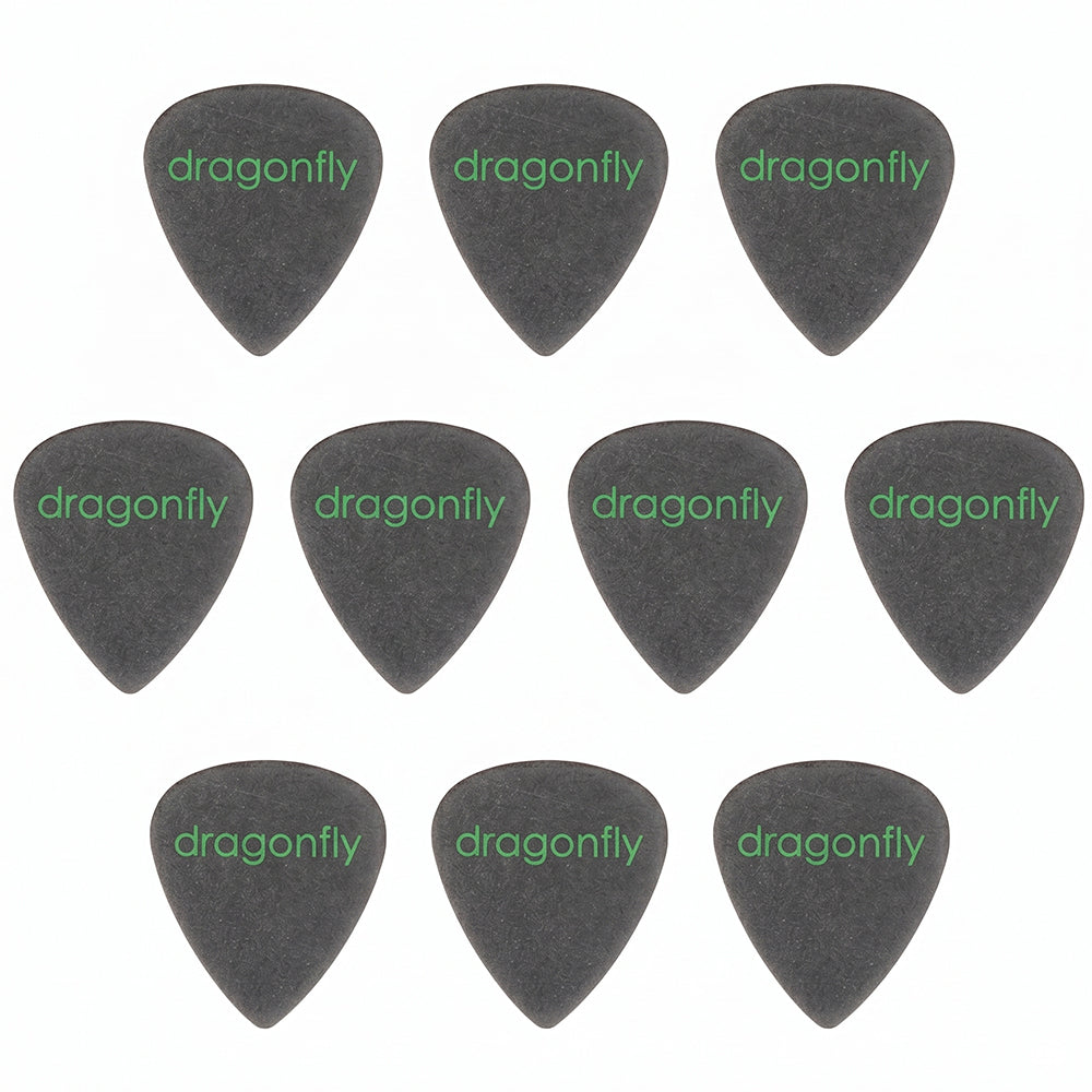 Dragonfly  TD-HGシリーズ ティアドロップ型ギターピック マット仕上げ 10枚入り