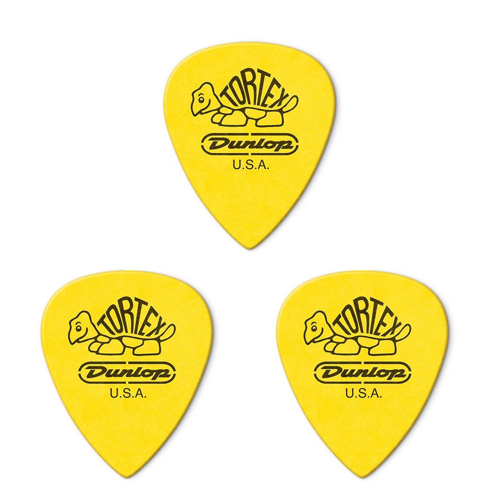 JIM Dunlop Tortex TIII べっ甲柄 III ティアドロップギターピック462R 3枚入り