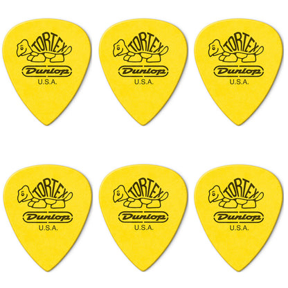 JIM Dunlop Tortex TIII べっ甲柄 III ティアドロップ ギターピック 462R 6枚入り