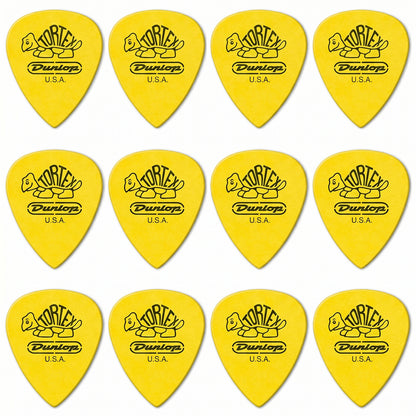 JIM Dunlop Tortex TIII べっ甲柄 III ティアドロップ ギターピック 462R 12枚入り