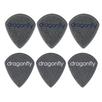 Dragonfly  TDM-HGシリーズ ミニジャズタイプ つや消し滑り止めギターピック 6枚入り