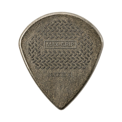 Jim Dunlop MAX-GRIP Jazz III XL ギターピック 1枚入り