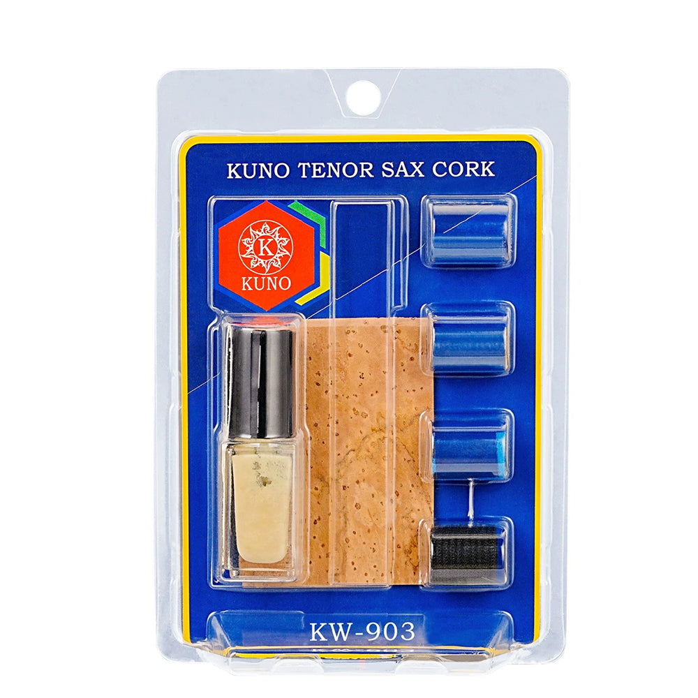 九野 くノ  KUNO 楽器用ネックコルク 交換7点セット ソプラノ/アルト/テナーサックス・クラリネット用