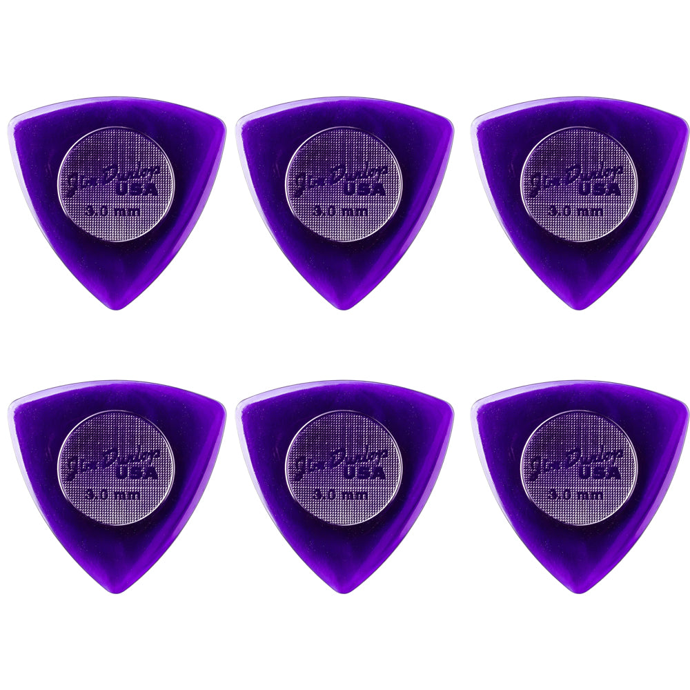 Jim Dunlop Tri Stubby  Lexan トライアングル ピック 1.5mm / 2.0mm / 3.0mm 6枚入り