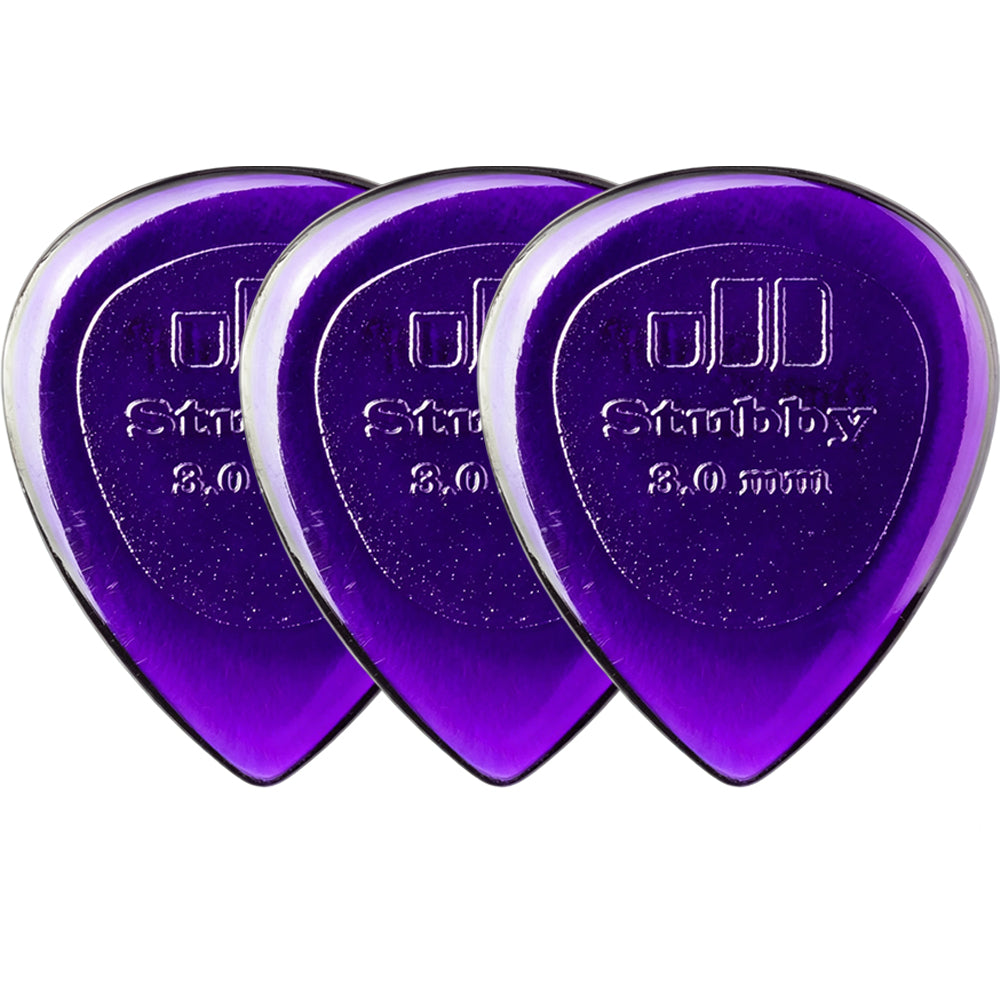 Jim Dunlop STUBBY JAZZ PICK 474 ギターピック 3枚入り