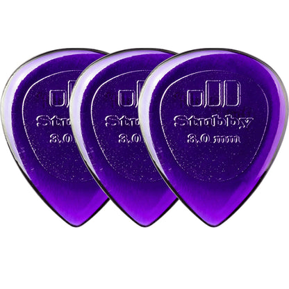 Jim Dunlop STUBBY JAZZ PICK 474 ギターピック 3枚入り