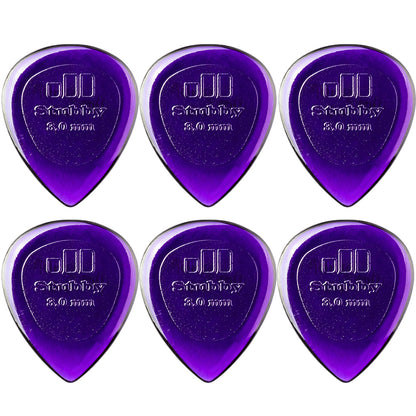 Jim Dunlop STUBBY JAZZ PICK 474 ギターピック 6枚入り