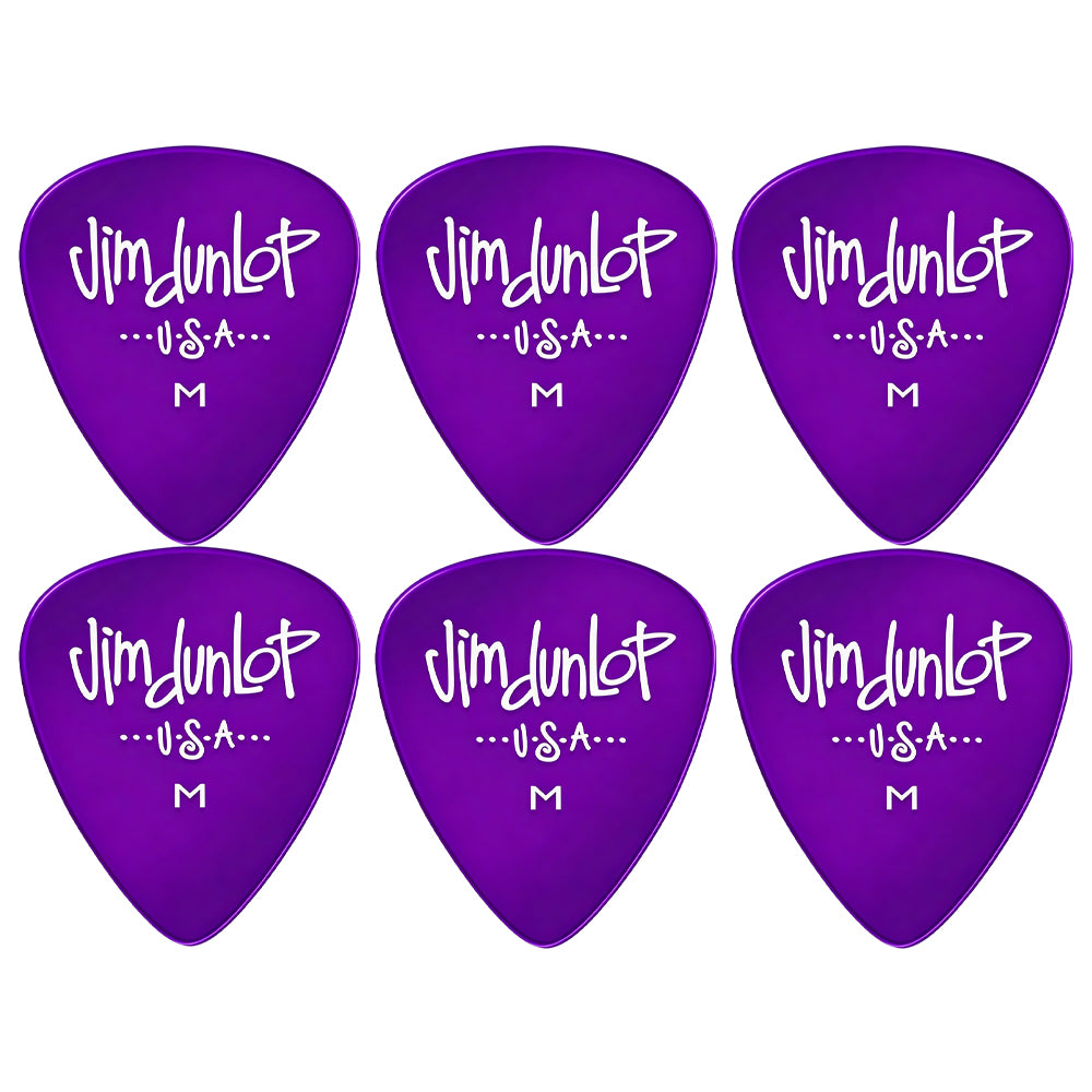 Jim Dunlop Gels ポリカーボネート ティアドロップ ピック 5ゲージ展開 6枚入り