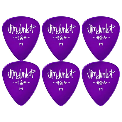 Jim Dunlop Gels ポリカーボネート ティアドロップ ピック 5ゲージ展開 6枚入り