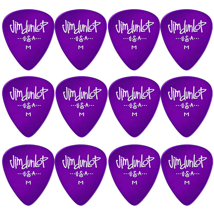Jim Dunlop Gels ポリカーボネート ティアドロップ ピック 5ゲージ展開 12枚入り