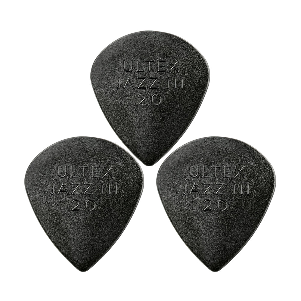 Jim Dunlop ULTEX Jazz III  427R ギターピック 3枚入り
