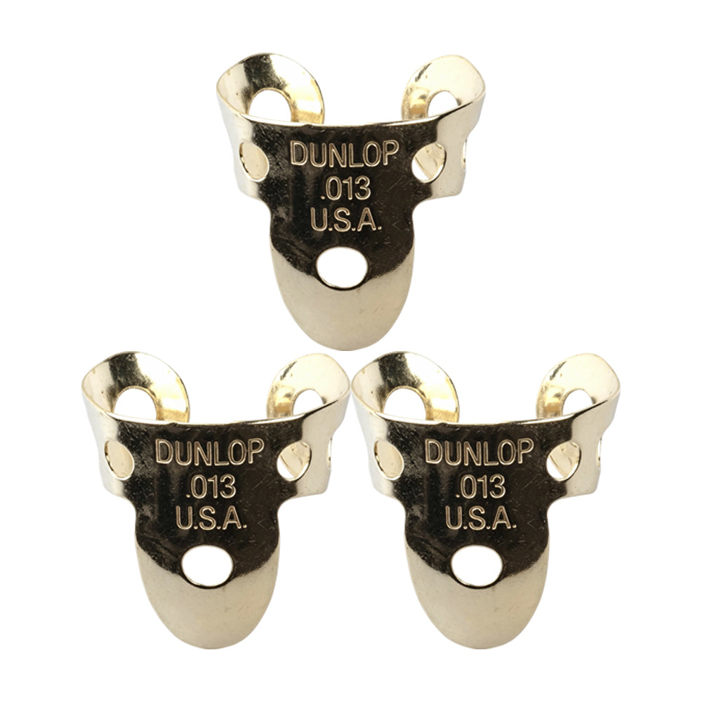Jim Dunlop Metal Fingerpicks 33R / 37R 3枚入り