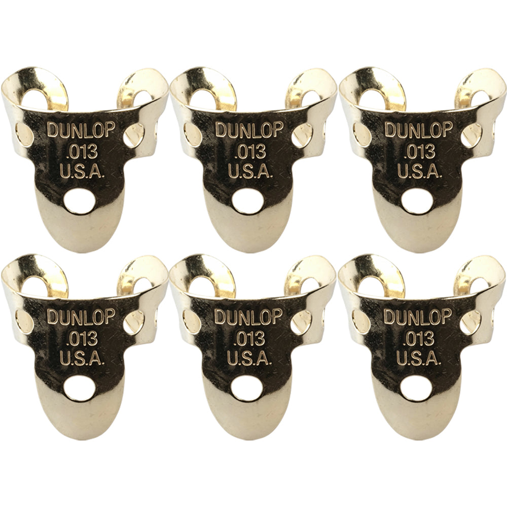 Jim Dunlop Metal Fingerpicks 33R / 37R 6枚入り