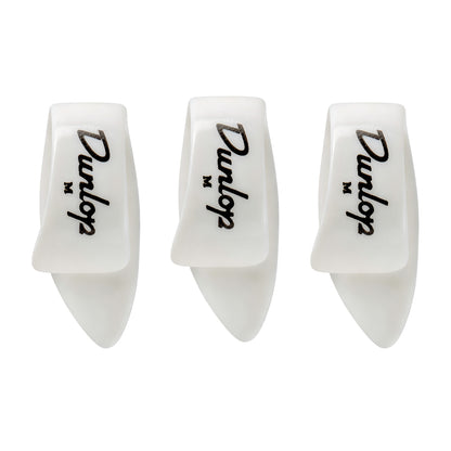 Jim Dunlop ホワイト サムピック 9002R / 9003R / 9012R / 9013R 3枚入り