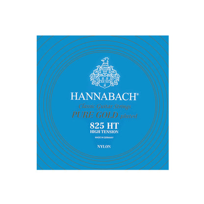 HANNABACH ハナバッハ  金メッキ巻きクラシックギター弦 825シリーズ ローテンション ミディアムテンション ハイテンション ナイロン弦 ドイツ製