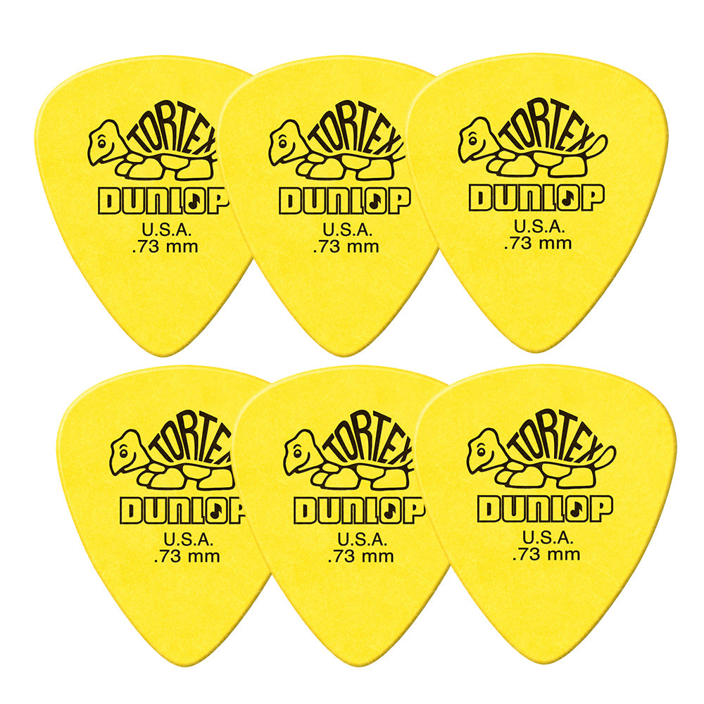 Jim Dunlop ジム ダンロップ 418R TORTEX STANDARD ティアドロップギター ピック 6枚入り