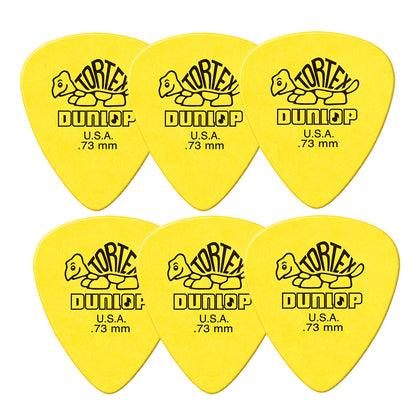 Jim Dunlop ジム ダンロップ 418R TORTEX STANDARD ティアドロップギター ピック 6枚入り