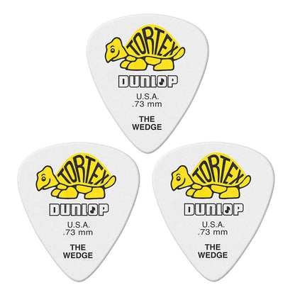 Jim Dunlop ジム ダンロップ 424R TORTEX WEDGE ウエッジギター ピック 3枚入り