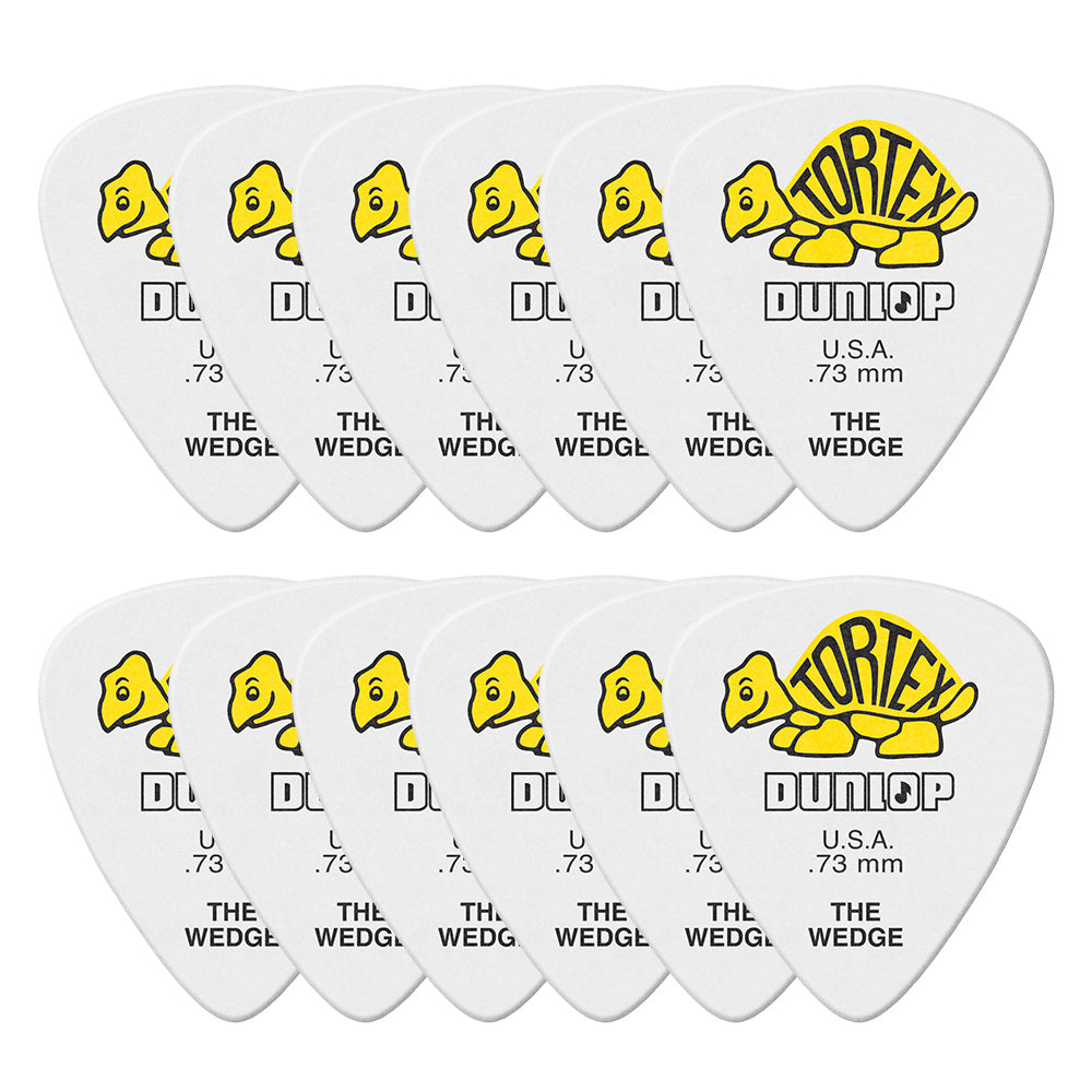 Jim Dunlop ジム ダンロップ 424R TORTEX WEDGE ウエッジギター ピック 12枚入り