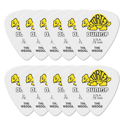 Jim Dunlop ジム ダンロップ 424R TORTEX WEDGE ウエッジギター ピック 12枚入り