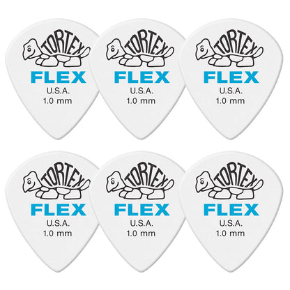 Jim Dunlop ジム ダンロップ 466R TORTEX FLEX JAZZ III  ジャズタイプギター ピック 6枚入り