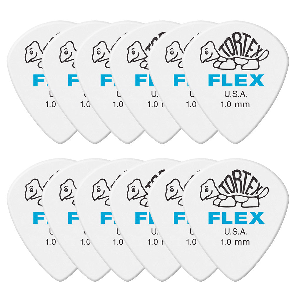 Jim Dunlop ジム ダンロップ 466R TORTEX FLEX JAZZ III  ジャズタイプギター ピック 12枚入り