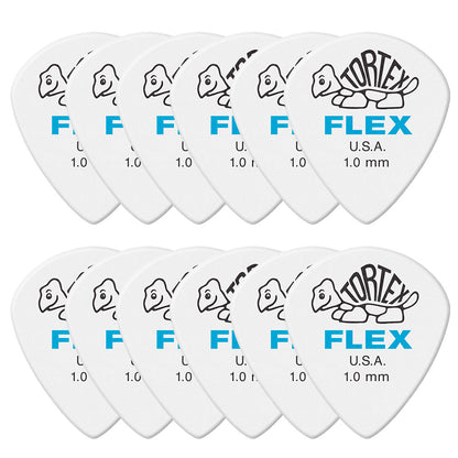 Jim Dunlop ジム ダンロップ 466R TORTEX FLEX JAZZ III  ジャズタイプギター ピック 12枚入り
