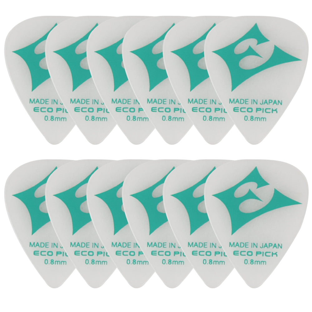 ECO PICK ギターピック　ジャズタイプ／トライアングル／ティアドロップタイプ