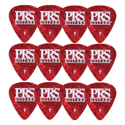 PRS セルロイド ギターピック 4パターン (ホワイトパール/アバロン/レッドトータス/トータス)