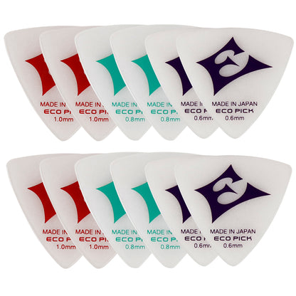 ECO PICK ギターピック　ジャズタイプ／トライアングル／ティアドロップタイプ
