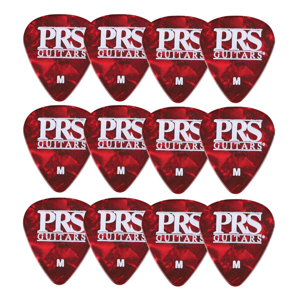 PRS セルロイド ギターピック 4パターン (ホワイトパール/アバロン/レッドトータス/トータス)