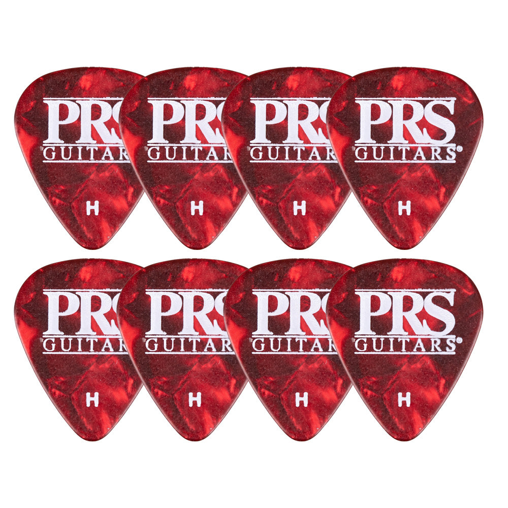 PRS セルロイド ギターピック 4パターン (ホワイトパール/アバロン/レッドトータス/トータス)