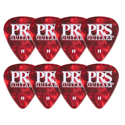PRS セルロイド ギターピック 4パターン (ホワイトパール/アバロン/レッドトータス/トータス)