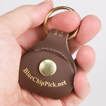 BlueChip Picks ブルーチップピックス Pick Pouch レザーギターピックケース ピック収納ポーチ キーホルダータイプ カナダ製