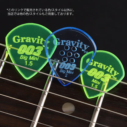 Gravity Picks グラビティピックス 003 Miniシリーズ G003M2M ギターピックBlue  2.0mm 1枚入り