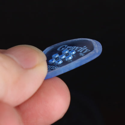 Gravity グラビティ Sunrise big mini ギターピック GSUB2MM  blue  滑り止め耐久性 1枚入り