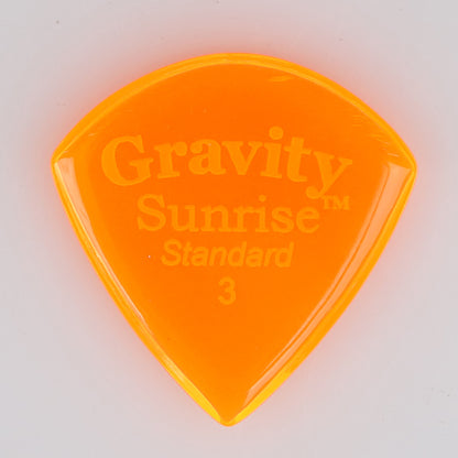 Gravity グラビティ Sunrise Standard ギターピック GSUS3P orange 1枚入り