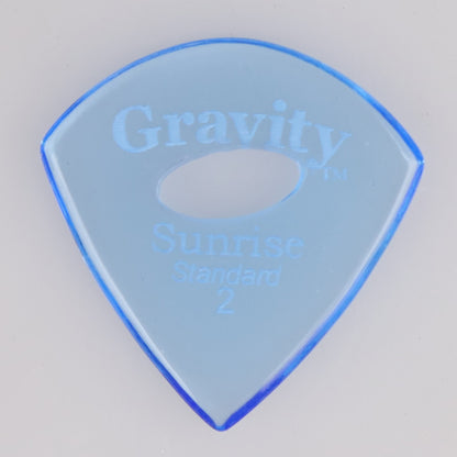Gravity グラビティ Sunrise Standard ギターピック GSUS2PE blue  1枚入り