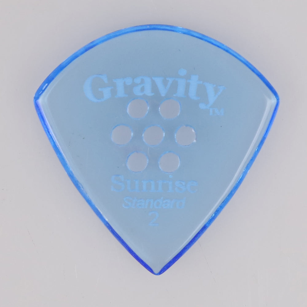 Gravity グラビティ Sunrise Standard ギターピック GSUS2PM blue  1枚入り