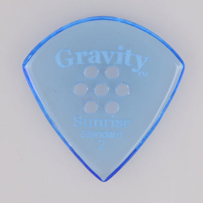 Gravity グラビティ Sunrise Standard ギターピック GSUS2PM blue  1枚入り