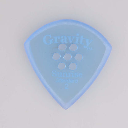 Gravity グラビティ Sunrise Standard ギターピックGSUS2MM  blue滑り止め耐久性 1枚入り