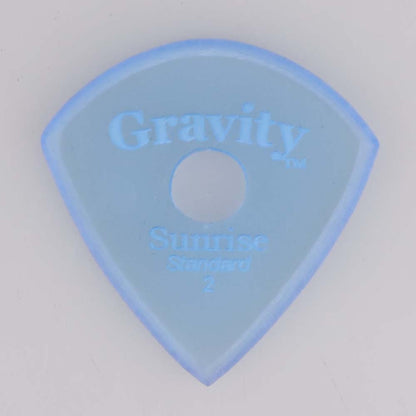Gravity グラビティ Sunrise Standard ギターピックGSUS2MR  blue 滑り止め耐久性 1枚入り