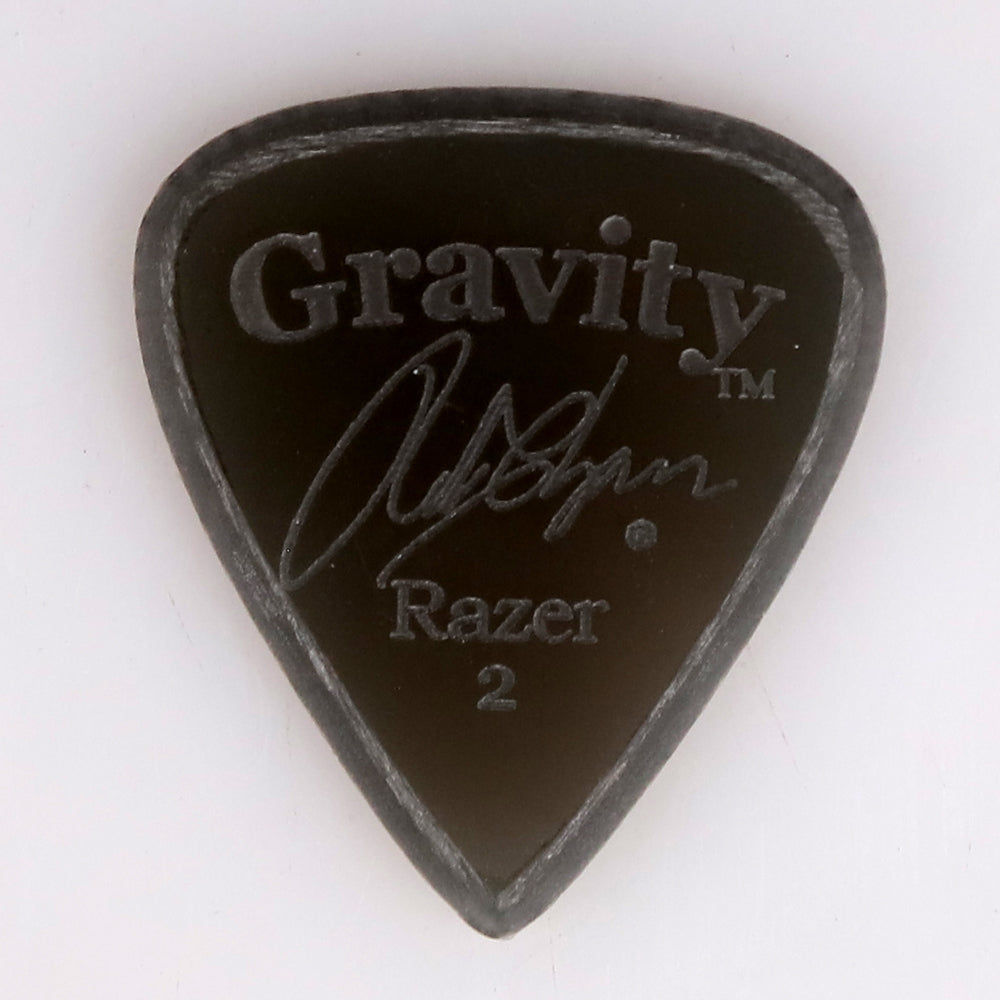 Gravity グラビティRazer Standard ギターピックGRCSP  black 1枚入り