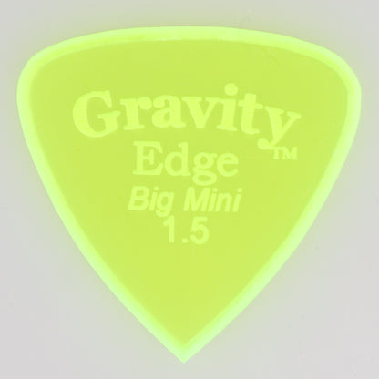 Gravity グラビティEdge big mini ギターピックGEEB15M green 1枚入り
