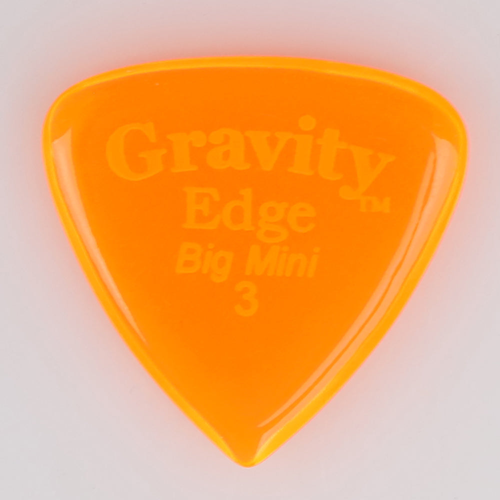 Gravity グラビティEdge big mini ギターピック GEEB3P orange 1枚入り